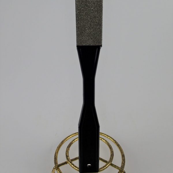 3M Flexible Diamond Hand File with flat design and metal bond, perfect for precision finishing on metal and hard surfaces.