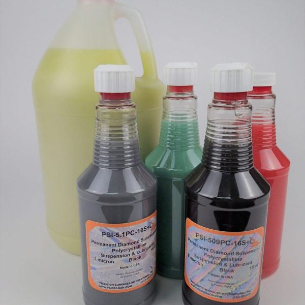 Permanent Diamond Suspension, Monocrystalline, Non-Clogging Formula, Brown, 15 Micron, 1 gal (3.8L)